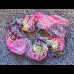 Pink Infinity Scarf